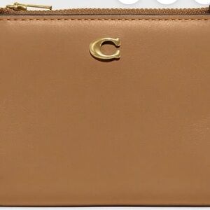 Coach Leather bifold snap wallet